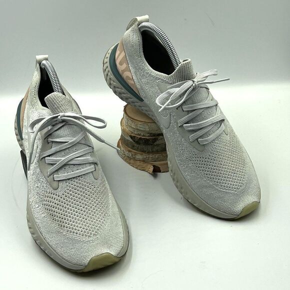 Wmns Nike Epic React Flyknit 'Platinum Beige' - Picture 9 of 10